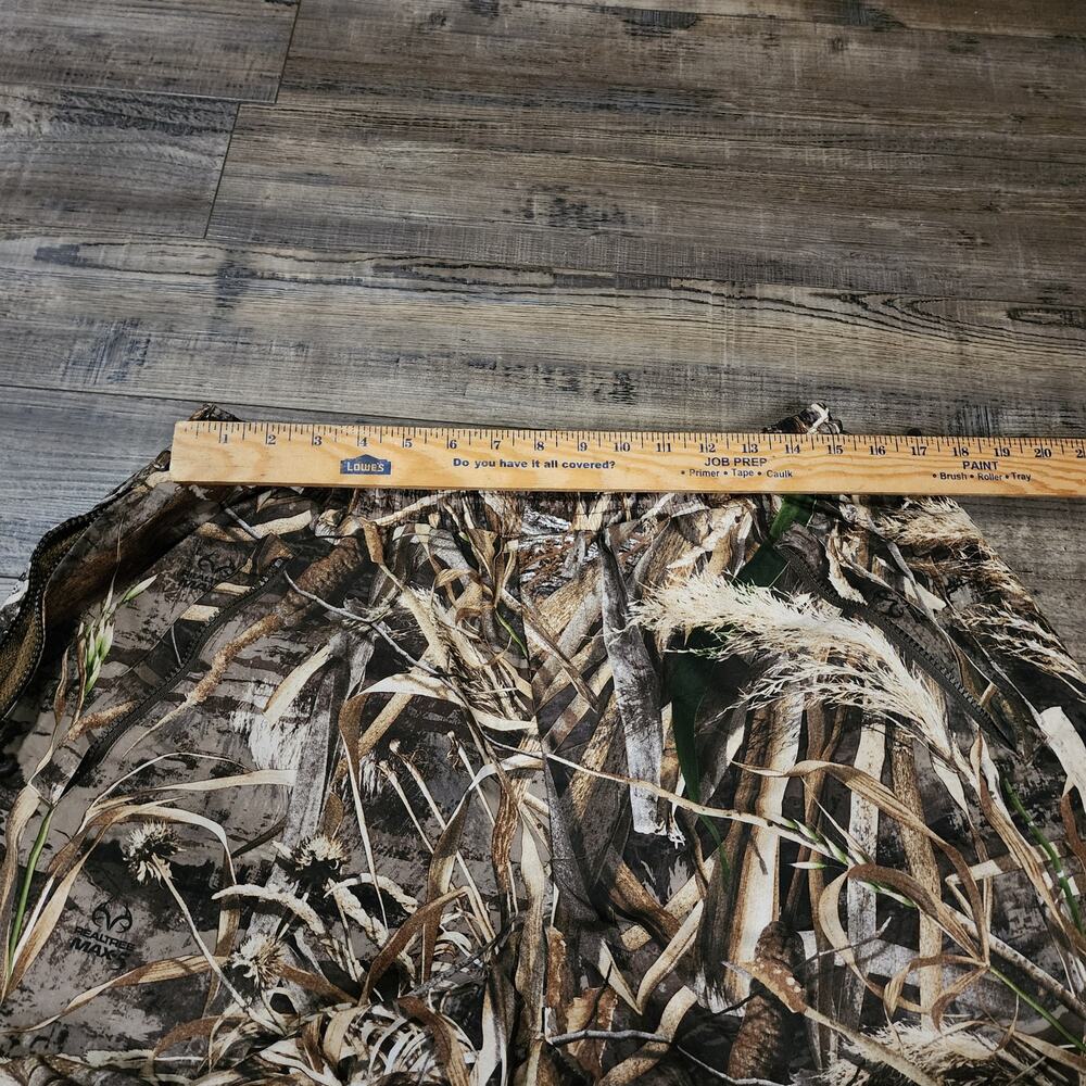 Drake Waterfowl elastic waterproof over pants hunting camo men size L - Picture 8 of 11